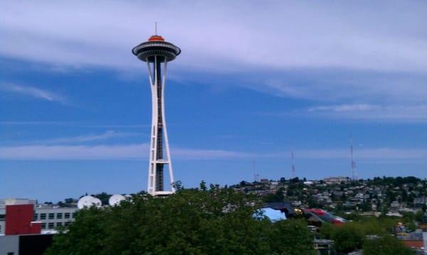 View from the rooftop deck.