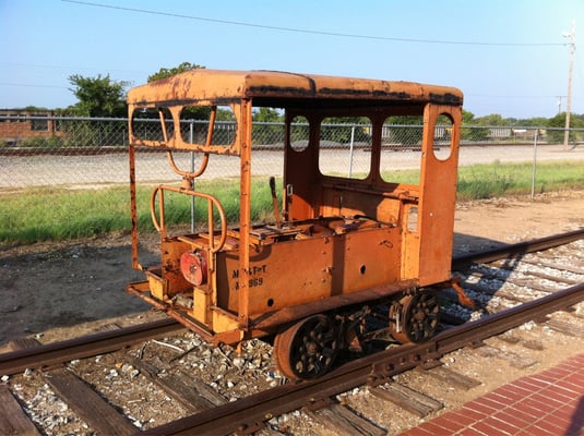 Railroad museum at the Smithville Chamber of Commerce