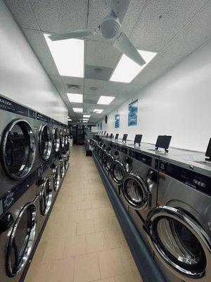 Washers and dryers