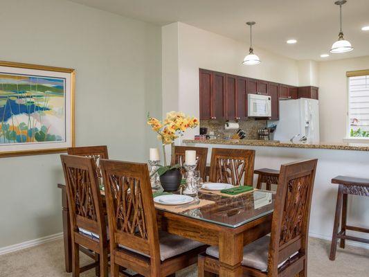 Dining area