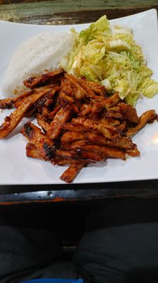 Spicy chicken plate