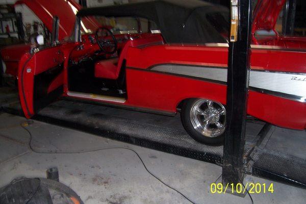 1957 Interior and top custom