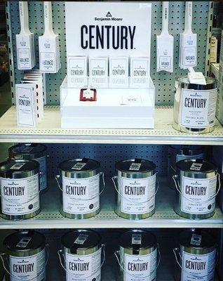 We carry Century, a new luxury line of paints from Benjamin Moore!