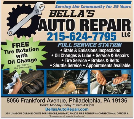 Bella's Auto Repair