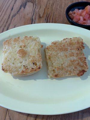 Grilled biscuit