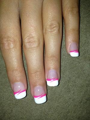 My nails done at Q nails in Fairfield.