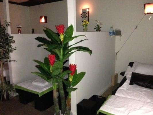 reflexology rooms outside