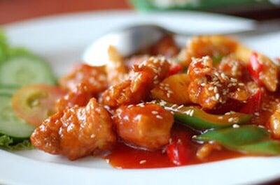 Sesame chicken