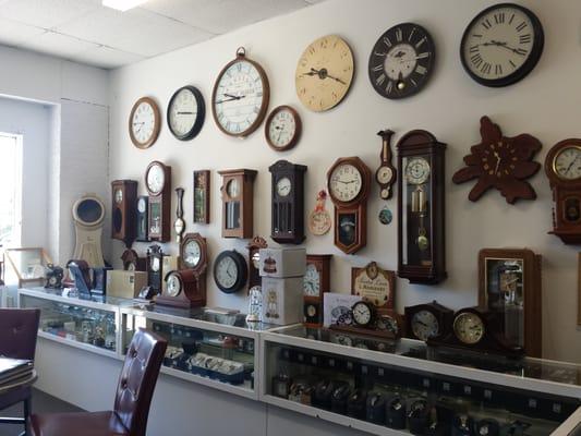 Clocks galore!