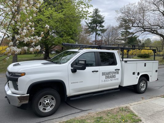 our service truck