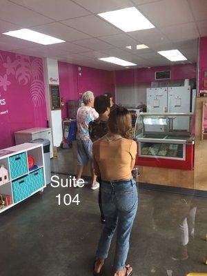 Suite 104 Hawaiian Licks Vegan Ice Cream- leased