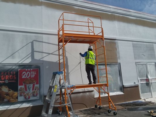 kfc exterior painting