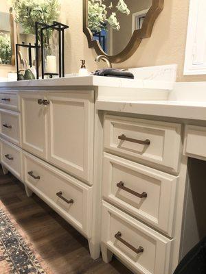 Master Bathroom cabinets/vanity