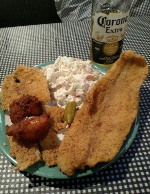 Catfish Special, Fri. Night...Best catfish I've ever eaten.!