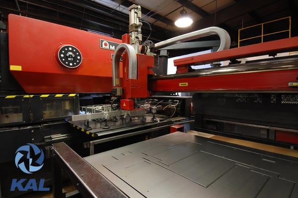 Amada Turret to assist in contract manufacturing abilities.