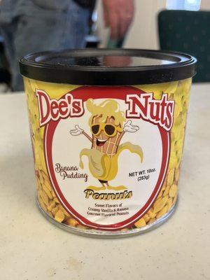 Dee's Nuts Banana  Pudding Flavor