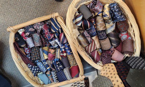 Ties are $2