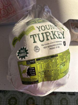 Free Range Turkey from a local MN Farm