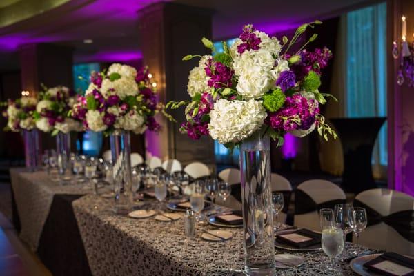 Head table centerpieces