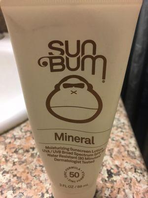 Mineral Sunscreen