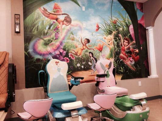 Kids pedicure section