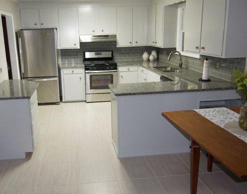 Kitchen Tile Remodeling Project. Columbia SC.