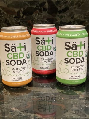 Sati CBD soda.