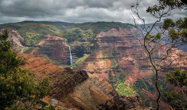 Waianae Canyon on Kauai, Hawaii