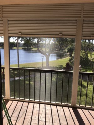 Condo patio finished to perfection!