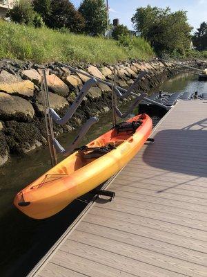 New decking paired with this new kayak and SUP rack brings new life to this customer's float that they'll enjoy for years to come.