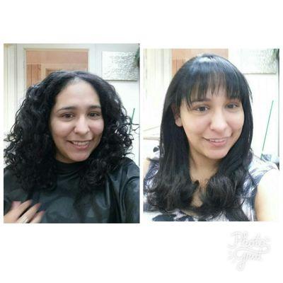 A before and after! Thanks to Sarah!