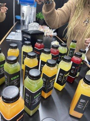 Cold press juices