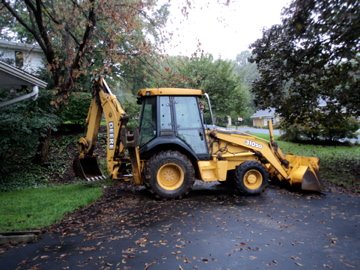 Land moving and landscaping services available