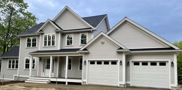 Check out this NEW garage door install! They add so much to an already beautiful home.