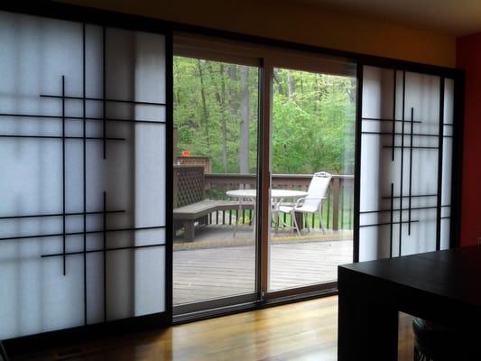 shoji screens for patio door