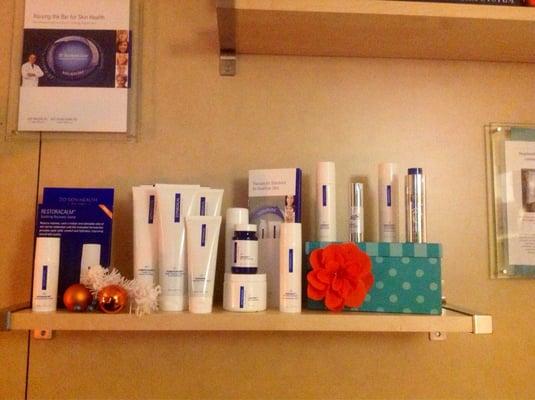 Zo Medical skincare! Awesome product! Dr. Obagi's new skincare line. Ask for the Cebatrol oil control pads!