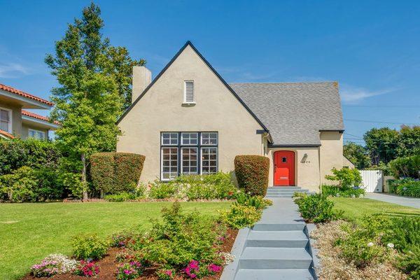 Sold! Restored four bedroom three bathroom Tudor in coveted LaFayette Square HPOZ. Represented buyer.