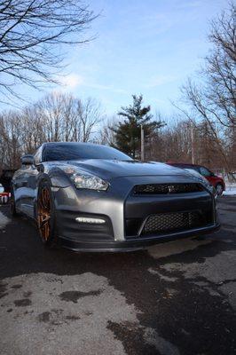 Full Exterior Detail on Nissan GTR