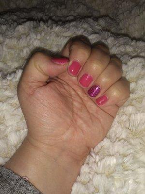 Short n pink, for 2022.  Let these nails have magical powers!