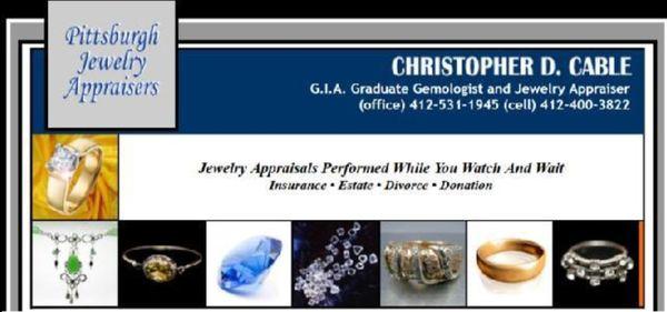 Pittsburgh Jewelry Appraisers