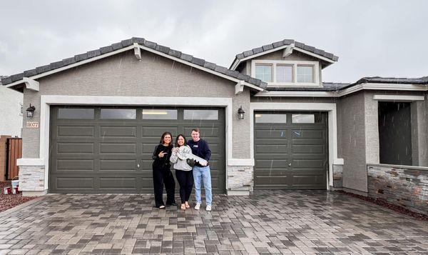 The best day is Closing Day! Always an exciting time when I get to hand over keys to my clients.