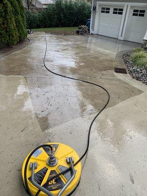 Pressure wash