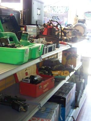 Lots of tools at Fast Cash