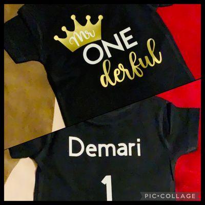 Customized Toddler Birthday Shirt