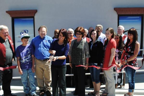 Ribbon cutting at our new location 2013.