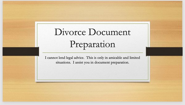 Document Preparation