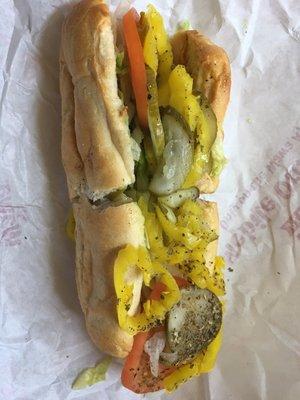 Turkey shorti. I like peppers on hoagies