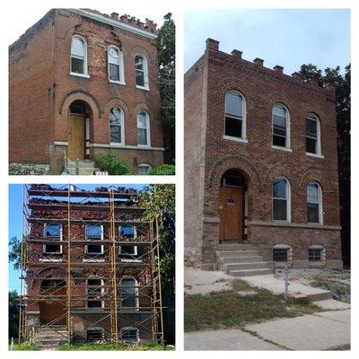 4309 Gibson before and after rehab