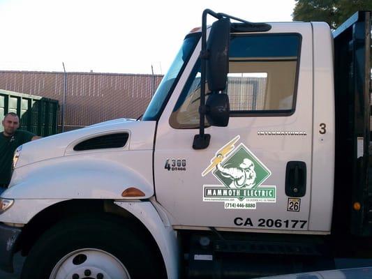 Mammoth Electric Stake Bed Truck