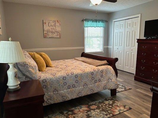 Nice spacious bedroom in one of our listings